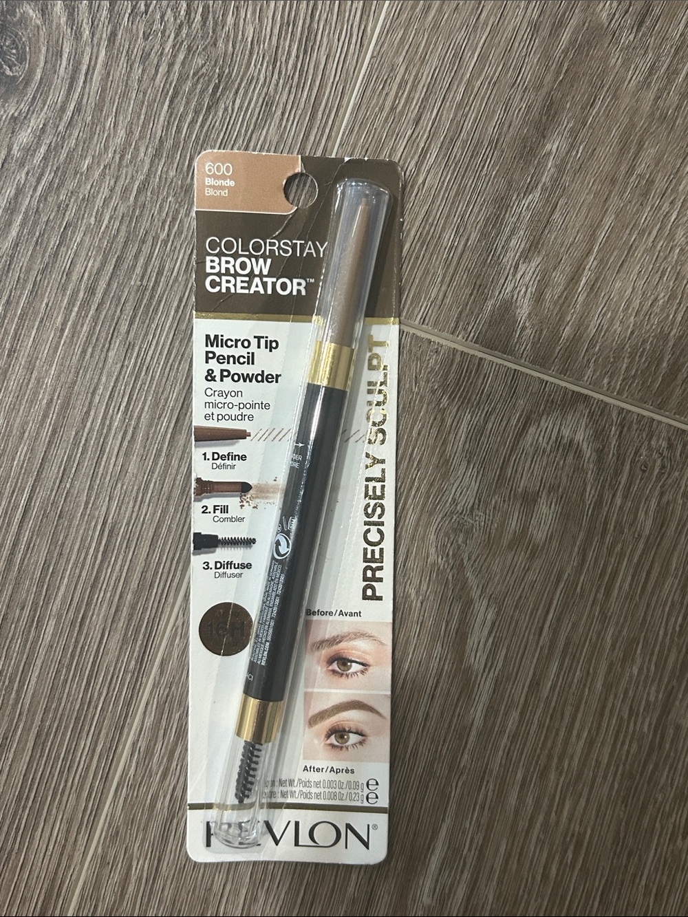 Revlon ColorStay Brow Creator Micro Tip Pencil & Powder - Blonde